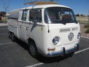 Volkswagen T2 Double Cab Pickup 1968 года